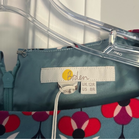 NEW Boden Violette flutter hem dress - Picture 7 of 8